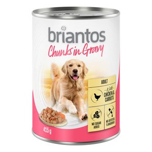 Briantos Chunks in Gravy 6 x 415 g - kuřecí s mrkví