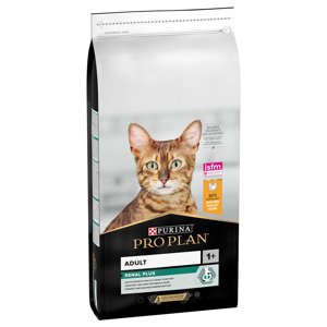 PURINA PRO PLAN granule, 12 + 2 kg zdarma - Adult Renal Plus Chicken 14 kg