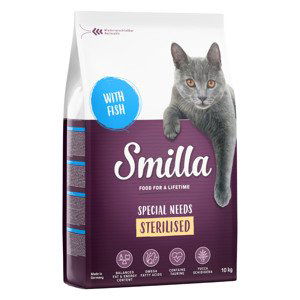 Smilla granule, 2 x 10 kg - 10 % sleva - Adult Sterilised s rybou