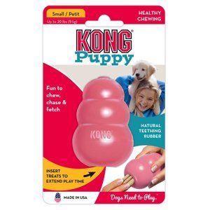 KONG hračka  pro psy - 20 % sleva - Puppy Classic S: D 8 x Š 5 x V 5 cm, růžová