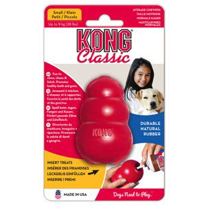 KONG hračka  pro psy - 20 % sleva -  Classic guma červená S (7 cm)
