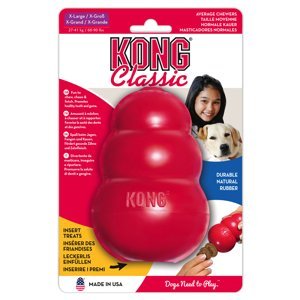 KONG hračka  pro psy - 20 % sleva -  Classic guma červená XL (13 cm)