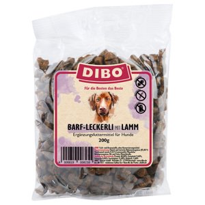 DIBO Pamlsky BARF s jehněčím - 200 g