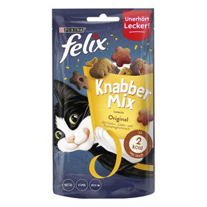 Felix snacky, 4 balení, 3 + 1 zdarma! - Knabber Mix: Mix Original (4 x 60 g)