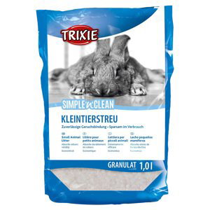 Trixie granulované stelivo pro malá zvířata Simple'n'Clean - Výhodné balení: 2 x 1 l