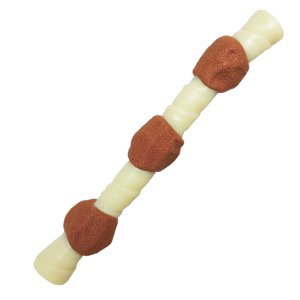 Nylabone hračky pro psy - 15 % sleva -  Shish Kebab žvýkací kost cca D 27,5 x Š 4,5 x V 3 cm