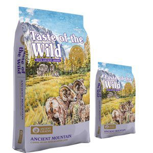 Taste of the Wild 12,7 kg + 2,27 kg zdarma - Ancient Mountain 12,7 kg + 2.27 kg