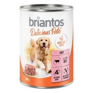 Briantos Delicious Paté 6 x 400 g - 10 % sleva - hovězí