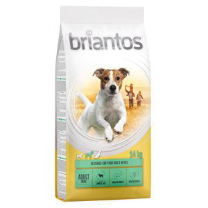 Briantos Adult Mini, 13 + 1 kg / 11 + 1 kg zdarma - Adult Mini jehněčí s rýží 14 kg