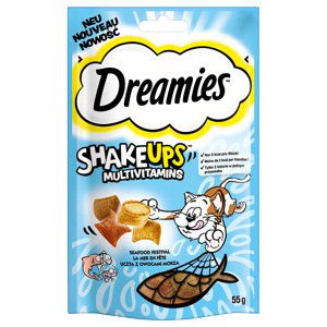 Dreamies snacky, 6 balení - 4 + 2 zdarma - mix z moře (6 x 55 g)