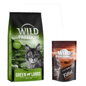 Wild Freedom 6,5 kg + Wild Freedom Filet Snacks kuřecí 100g zdarma - Adult "Green Lands" - jehněčí bez obilovin