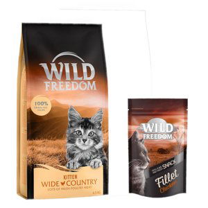 Wild Freedom 6,5 kg + Wild Freedom Filet Snacks kuřecí 100g zdarma - Kitten