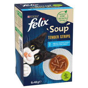 Felix polévky 30 x 48 g - 15 % sleva -  lahodný výběr z ryb