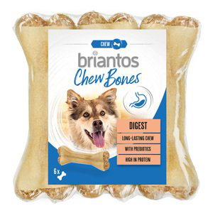 Briantos Chew Bones - 15 % sleva - Digest (s prebiotiky 6 x 12 cm (330 g)