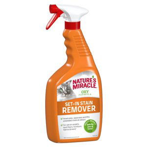 Nature's Miracle odstraňovače skvrn nebo zápachu - 15 % sleva -  Set-In Stain Remover Odstraňovač skvrn a zápachu  709 ml