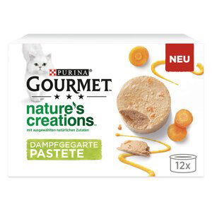 Gourmet Nature's Creations, 24 x 85 g - 15 % sleva!  - paštika losos a zelené fazolky