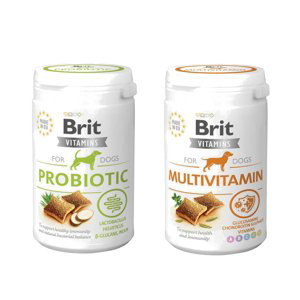 Brit Vitamins Probiotic 150g + Multivitamin 150g - 10 % sleva - Probiotic + Multivitamin