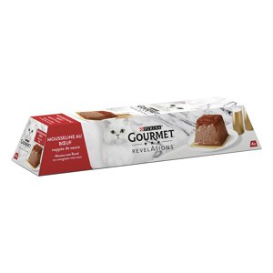 Gourmet Revelations Mousse, 8 x 57 g - 15 % sleva - hovězí