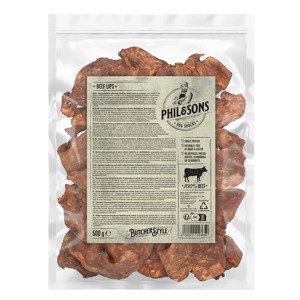 Phil & Sons hovězí pysky - 3 x 500 g