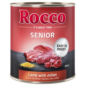 Rocco Senior 6 x 800 g - jehněčí & jáhly