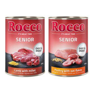 Rocco Senior 24  x 400 g - míchané balení