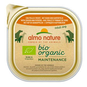 Almo Nature BioOrganic Maintenance 9 x 300 g - Bio kuřecí & bio brambory