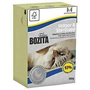 Bozita Feline Tetra Recart 6 x 190 g - Indoor & Sterilised