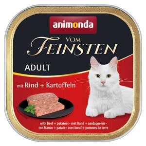 Animonda vom Feinsten Adult 6 x 100 g - hovězí a brambory