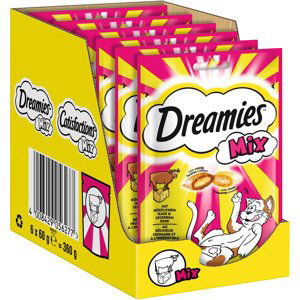 Dreamies Mix pochoutka,  60 g - sýr a hovězí (60 g)