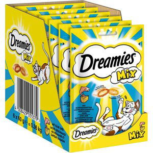 Dreamies Mix pochoutka,  60 g - losos & sýr (3 x 60 g)