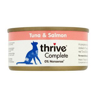 Výhodné balení Thrive Complete 24 x 75 g - tuňák & losos