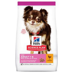 Hill's Science Plan Canine Adult 1-6 Light Small & Mini Chicken - 2 x 6 kg