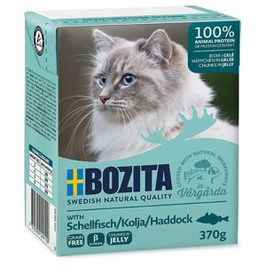 Bozita Tetra kousky v želé 6 x 370 g - s tresčím masem