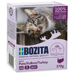 Bozita Tetra kousky v želé 6 x 370 g - s krůtím masem