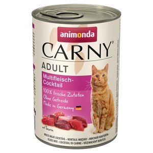 Animonda Carny Adult 12 x 400 g - Masový koktejl