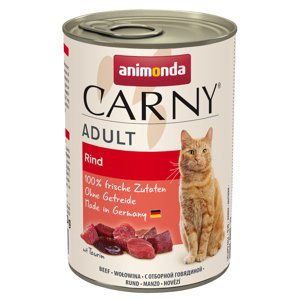 Animonda Carny Adult 12 x 400 g - Hovězí