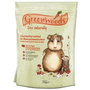 Greenwoods krmivo pro morčata - 3 kg