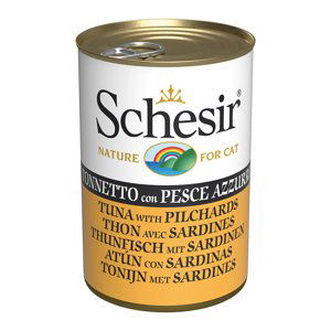 Schesir v želé 6 x 140 g - tuňák se sardinkami