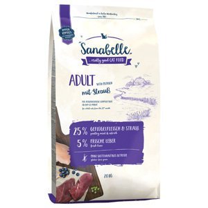 Sanabelle Adult pštros - 2 kg