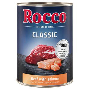 Rocco Classic 12 x 400 g - Hovězí s lososem