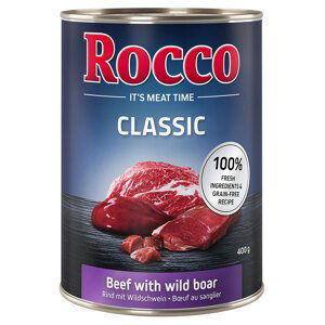 Rocco Classic 12 x 400 g - Hovězí s divočákem