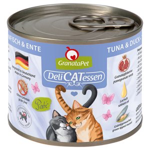 GranataPet DeliCatessen 6 x 200 g - Tuňák & kachna