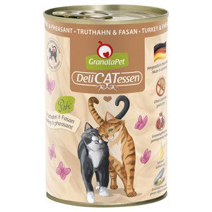 GranataPet DeliCatessen 6 x 400 g - Krocan & bažant