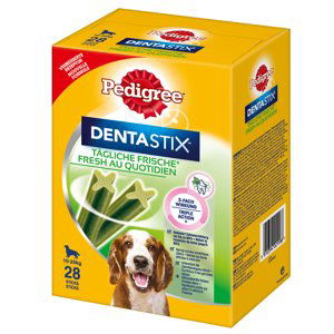 Pedigree Dentastix Fresh každodenní svěžest - 28 ks Medium - pro střední psy (10-25 kg)