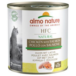 Almo Nature HFC 6 x 280 g - Kuře & losos