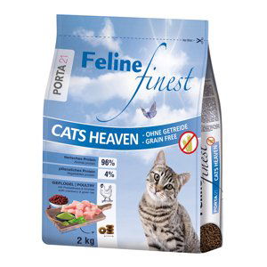 Porta 21 Feline Finest Cats Heaven - Grain Free - 2 x 2 kg