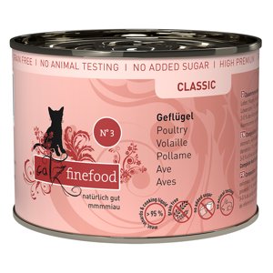 catz finefood konzervy 6 x 200 g - Drůbeží