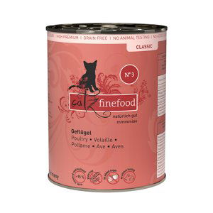 catz finefood výhodné balení 24 x 400 g - Drůbeží