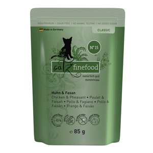 Catz Finefood kapsičky 8 x 85 g - Kuře & bažant