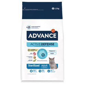 Advance Cat Sterilized krůtí - 1,5 kg